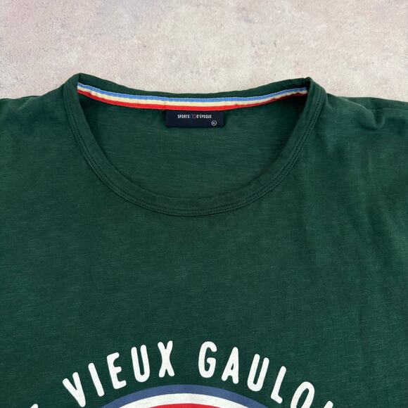 Sports D' Epoque T Shirt Size XL Le Vieux Gaulois 1919 Cycling READ Sizing Note - Picture 3 of 10